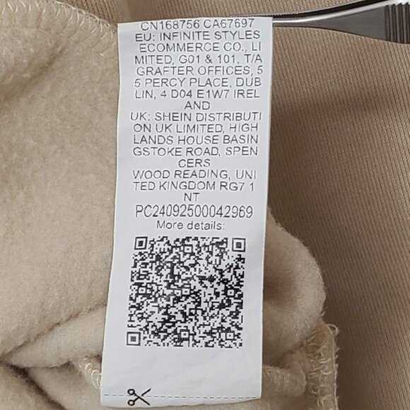 Sweatshirt Women's Beige Size XL Christmas Dachshunds Dogs - Picture 6 of 7